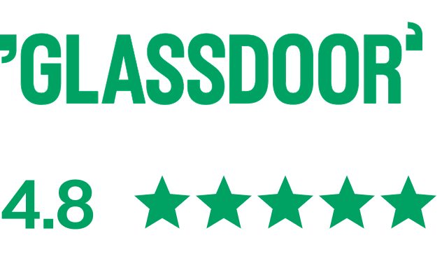 Glassdoor 4.8 rating